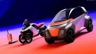 Novis Nex 3 to nowy, zaprezentowany mikropojazd elektryczny EV z serii VIDA Novus firmy Hero Moto...