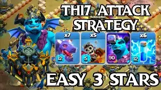 Th17 Hydra + Minion Prince | Th17 Best War Attack Strategy | Clash of Clans