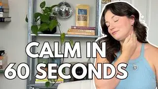 Panic to calm in 60 seconds | Vagus Nerve Massage Explained