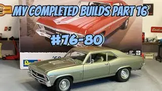 My Completed Builds Part 16, #76-80.