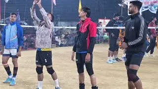 Maaz Kuswaha Traders 🆚Azam Mandaur 🟠Mandaur Jagatpur Paryagraj Volleyball Tournament