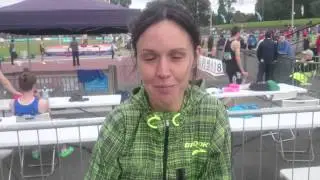 Mary Cullen after winning national 5,000m