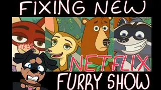 The New Netflix Furries are BAD | REDESIGN | Timelapse and Commentary
