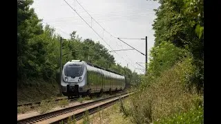 Streckenkundevideo Saalfeld (Saale) - Halle (Saale) Hbf im Schnee