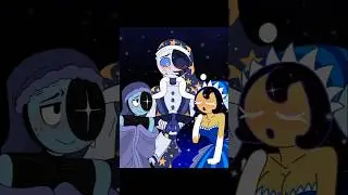 🫦beso de tres🫦 Moondrop, Moonlight and Astro Animation #dandysworld #moondrop #moonlight #animation