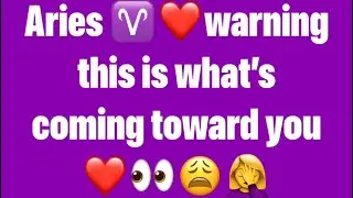 Aries ♈️ June love message❤️😩👀 warning this is what&rsquo;s coming towards you #Aries #Lovers #Tarot