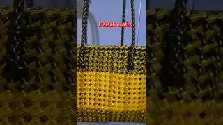 New design#Basket🛍 #Baisali crafts✨️#shorts#viral#diy #handmade #normal knot