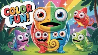 Colorful Chameleons: Emotions in Motion | Fun Learning Cartoon for Kids