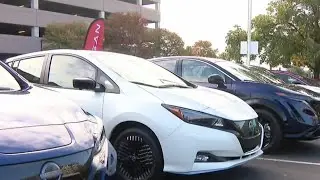 Chicago Drives Electric pulls into Oakbrook Terrace on Friday