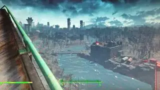 Fallout 4 Sim Settlements: Rise of the Commonwealth Greygarden Level 3 Full Tour and Commentary