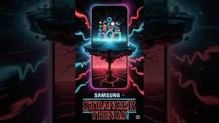 Apple Siri &times; Google Gemini 💀 Samsung &times; Stranger things 🔥 #shorts