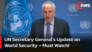 FULL BRIEFING: UN Spokesperson Delivers Critical Update on Global Crises and Security Threats | AC14