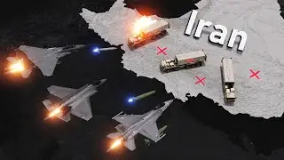 Как Израиль уничтожил армию Ирана | 3D-анимация
