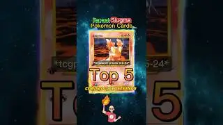 Top 5 RAREST Slugma Pok&eacute;mon Cards 🔥 #shorts #pokemontcg #slugma