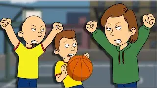 Caillou Makes The Basketball Goal/Grounded (Boris Gets Grounded) [Remastered]