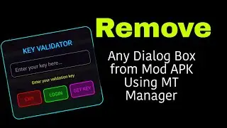 How to Remove Any Dialog Box from Mod APK Using MT Manager 