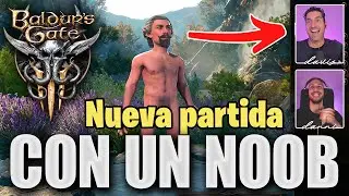 Mi amigo juega BG3 por PRIMERA VEZ (caos total) 🐙 @locazosfans​