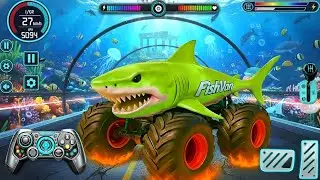 Monster Truck Mega Ramp Stunt Challenge | Extreme Jumps, Crazy Crashes & Impossible Driving Gameplay