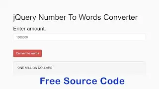 number conversion to words in javaScript