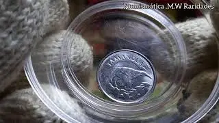 7$MOEDAS DA FAUNA BRASILEIRA PEROLAS DA NUMISMATICA M.W RARIDADES