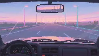 Pastel Skies - Chill 90s Synthwave Drive