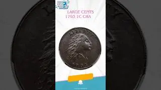 Large Cents 1793 1C Chain &ndash; A Rare American Coin #LargeCents #1793Coin #ChainCoin