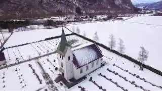 Norway with drone. Dirdal, Frafjord 4K