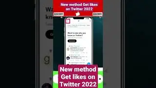 New method Get likes on Twitter 2022