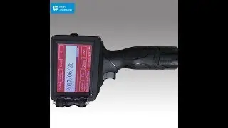 Handy inkjet batch coding machine working | inkjet Coding Machine | Inkjet Machine Demo