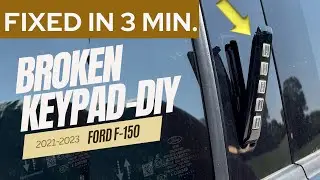Fix Your Ford F-150 Door Keypad in 3 Minutes – Quick & Easy DIY!