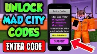 OMG! Unlock & Find NEW! Mad City Codes!!! *Weapon Skins*