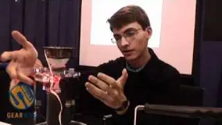 Schwartz Engineering & Design Laser-Optic Microphone Prototype At 127th AES 2009