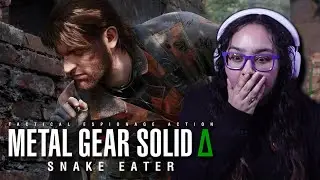 Metal Gear Solid Delta: Реакция на игровой трейлер Snake Eater | AGirlAndAGame
