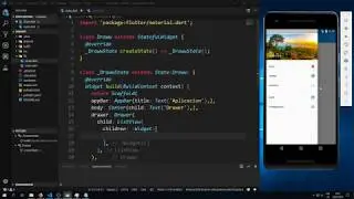 Crear Drawer | Flutter |