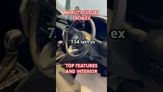 Step inside the Maruti Suzuki Fronx! #marutisuzuki #fronx #marutisuzukinexa  #carinterior #carreview