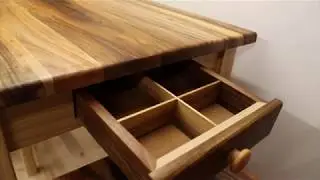 Building kids table and chairs