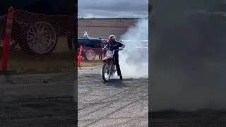 Smoking the CRF | Sweet Aroma #honda #4stroke #burnout