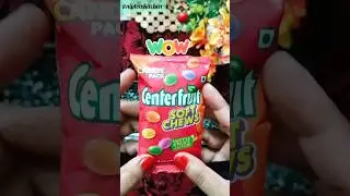 Centre fruit soft chews sour candy😋! #shorts #viral #review #trending #youtubeshorts #youtube