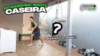 COMO MONTEI UMA ACADEMIA CASEIRA GASTANDO POUCO