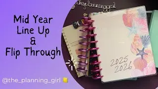 Mid Year Review: Planner Line Up and Flip Through