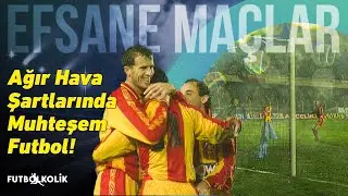 Galatasaray - Vanspor 1994 - 95 Sezonu | Ağır Hava Şartlarında Muhteşem Futbol!