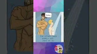 Bathroom Antics | Big Tiny Life Gay Comic #showertime #lgbtq #gay