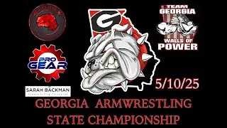 Georgia State Armwrestling Championship 2025 Pt.1