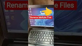 Rename Multiple files Instantly ✅ #pc tips #windows #files
