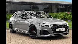 Brand New Audi RS4 Avant 2.9 TFSI V6 Carbon Black Tiptronic quattro | Blackburn Audi
