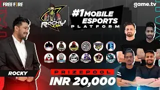 Free Fire | Rocky & RDX Esports Qualifiers - Powered by game.tv