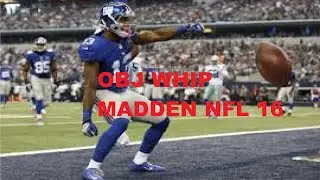 Madden NFL 16 Odell Beckham Jr. Whip