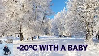 Walking through a Frozen City: Rovaniemi at -20°C
