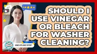 Should I Use Vinegar Or Bleach For Washer Cleaning?
