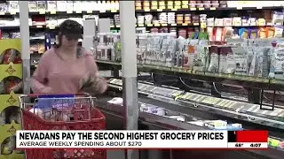 Nevadans pay second-highest average price for groceries